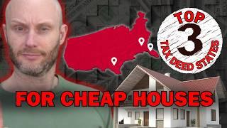 Top 3 Tax Deed States For Cheap Houses Here!