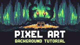 Pixel Art Background Tutorial - (Aseprite)