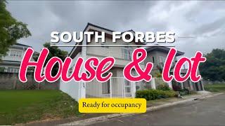 V216-23 • South forbes 3 bedrooms Brand New Semi Furnished House & Lot | ready for occupancy
