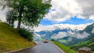 Driving the Glaubenbielen Pass, Switzerland