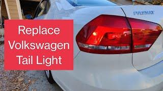 How To Install / Replace a Tail Light Bulb on a 2013 Volkswagen VW Passat