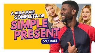 A AULA MAIS COMPLETA DE SIMPLE PRESENT DO YOUTUBE