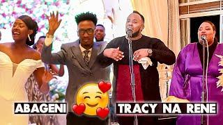 Nubwambere TRACY na RENE batunguye ABAGENI MUBUKWEBARIRIMBIYE IMANA ubukwe buhinduka IGITERANE