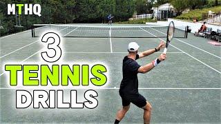 Try These Tennis Drills - Clay Court Practice With TOP 100 ATP Marcos Giron