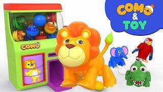 Como | Animal Slot machine | Learn colors and words | Cartoon video for kids | Como Kids TV