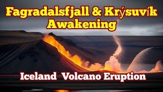 IMO Update (10/10/2024): Slowing Magma Accumulation & Land Rise, Fagradalsfjall &Krýsuvík Awakening