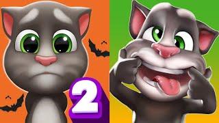 New Update My Talking Tom vs My Talking Tom 2 Gameplay Andriod ios Tom Go Up Gameplay 2024 Eps3842