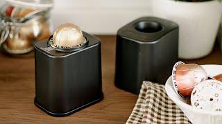 How to recycle Vertuo* coffee pods with Dualit's EcoPress for Vertuo*