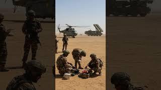 Indian Army Survival Routine with S-500 in Background 