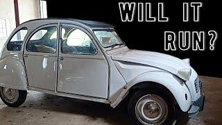 Citroen 2CV | Will It Run? Includes A Massive Fail!