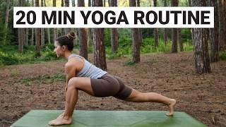 20 Min Daily Yoga Routine For Lower Body Flexibility | Mixed Levels