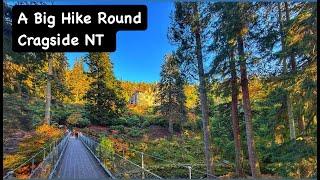 A BIG HIKE AROUND CRAGSIDE | NON TOURIST PATHS | AUTUMN SCENES