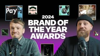 2024 Brand Of The Year Award - the hottest rebrands from this year