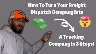 Freight Dispatching: HOW TO START A TRUCKING COMPANY USING YOUR INDEPENDENT FREIGHT DISPATCH COMPANY