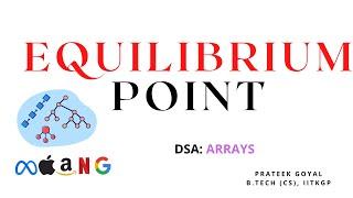 Equilibrium Point | Java | Data Structures | Arrays