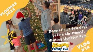 We Finally Put Up Our Christmas Tree! + Caught Up With PBA Fam. The Belascos! | Alapag Family Fun