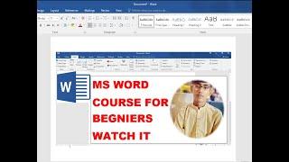 word 2019|ms word for beginners|ms word basics|microsoft word basics|ms word in kannada|@Mswordx23