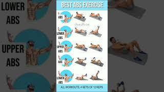 best abs workout#gym   All workout 4 sets 20 reps#bodybuilding #ytshorts