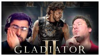 Gladiator II Movie Review with Vin & John! Comparing the sequel to the original.