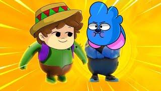 EL MEJOR DUO de TODO FALL GUYS  SILVIOGAMER y FLEXVEGA