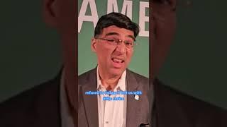 Here's what FIDE Deputy Vishwanath Anand has to say about Magnus Decision!! #magnus #vishyanand #pw