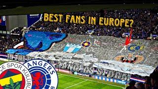 INCEDIBLE ATMOSPHERE and PENALTY SHOOTOUT DRAMA at Rangers vs Fenerbache! 