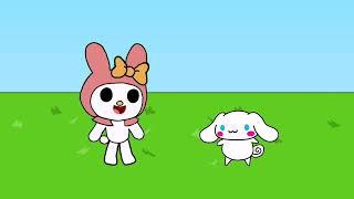 My melody and cinnamoroll (Fan animation)