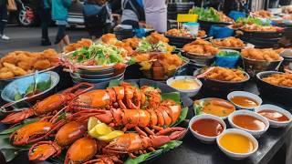 Ep5 Big Lobster Seafood Along with Many Popular Dishes in Asia Best Street Foods Collection 2024