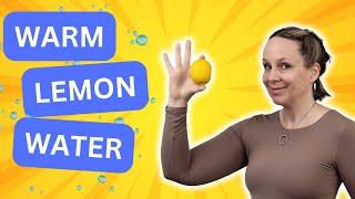 Warm Lemon Water in the Morning | Mindful Morning Ritual