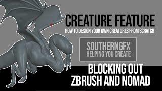 Sculpting a Creature in Nomad Sculpt and ZBrush for the iPad