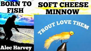 FLY TYING - SOFT CHEESE MINNOW.