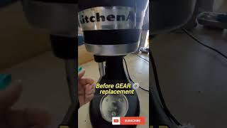 #kitchenaidstandmixer artisan #gear replacement