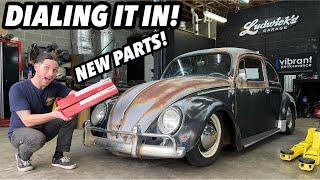 NEW SUSPENSION PARTS FOR THE 64 BEETLE! (MORE ISSUES?!)