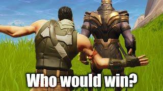 Thanos Vs One Defaulty Boi (Who would Win?)