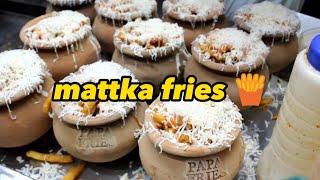 yummy and delicious mattka fries/ @shumaskhanofficial
