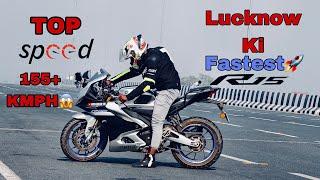 Yamaha r15 top speed 155+ kmph ​⁠@Arundream10r