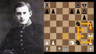 Alekhine's deadly combination / Peter Petrovich Potemkin vs Alexander Alekhine 1912