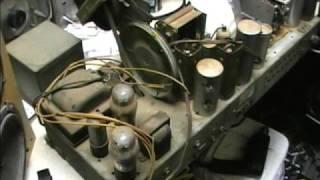 1939 Philco Model 39-55 Remote Control console radio