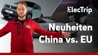 Neuheiten China vs. EU