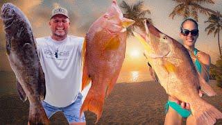 Last Fishing Trip Of the SUMMER!!! AMAZING!!! {Catch Clean Cook} Old Bahama Bay