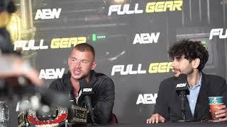 AEW Full Gear Media Scrum 2024