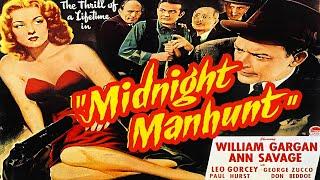 Midnight Manhunt (1945) Ann Savage & Leo Gorcey | Comedy, Crime, Mystery Film