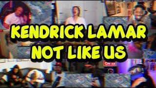 KENDRICK LAMAR - NOT LIKE US | UNCUT REACTION MASHUP