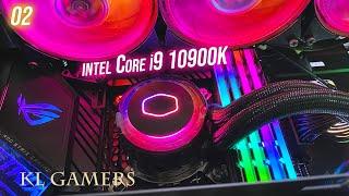 intel Core i9 10900K ASUS ROG STRIX Z490-E GAMING RTX 3080 EAGLE Ultimate Gaming PC Build Part 2