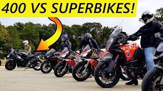 Can a Ninja 400 Keep up in a Group Ride?