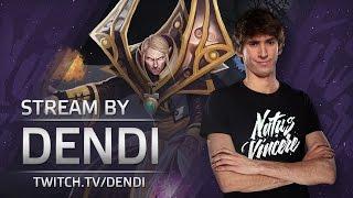 Dota 2 Stream: Na`Vi Dendi playing Invoker (Gameplay & Commentary)