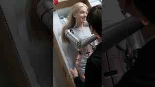 I ordered a bionic maid. She smiled at me—I froze.She’s not human, but somehow… she feels more real.