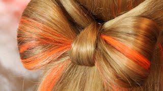 Бантик из волос | Hair bow | Лена Роговая | Hairstyles by REM | Copyright © #hairstyles