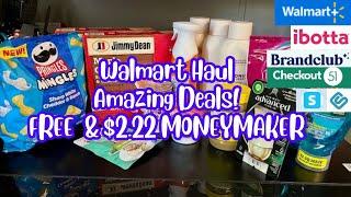 Walmart Haul! All Completely FREE & $2.22 MM Deals! 10/14 #walmartdigitalcouponing