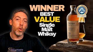 Best Value Single Malt 3 Years Running | OSWAs 2023 Winner Arran 10